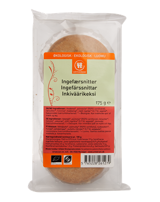 Ginger shortcrust (snitter)