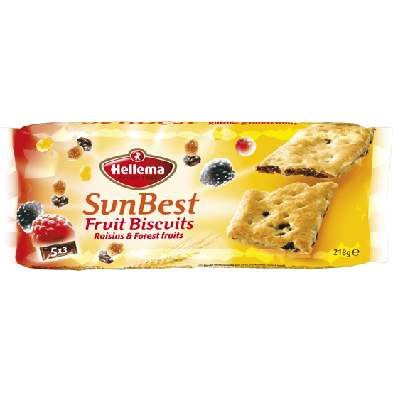 SunBest Fruit Biscuits Forest Fruits